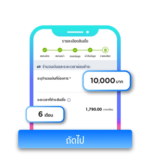 สินเชื่อ First Choice Snap Cash สินเชื่อออนไลน์ วงเงิน 10,000 บาท ยืม
